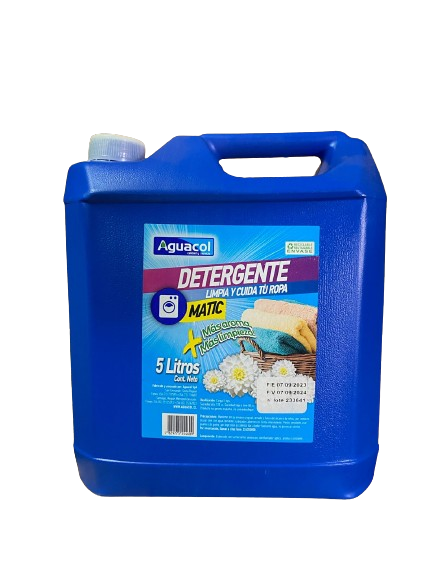 DETERGENTE MATIC AGUACOL 5LT