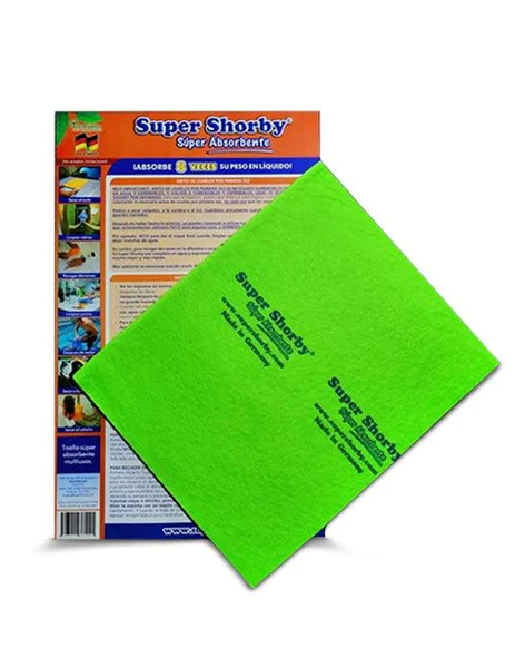 TOALLA SUPER SHORBY VERDE